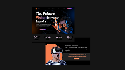 Future Vision Technology | UI Design | Web Design