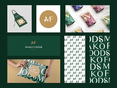 Mako Foods branding branding branding manual design graphic design guidelines illustration letterform logo logomark minimal modern packaging patterns typography vector visual identity wordmark