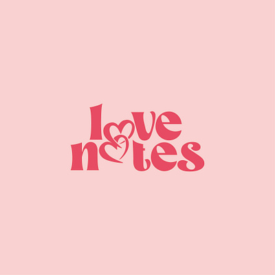 Branding-Love Notes branding design graphic design logo