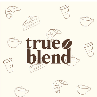 True Blend branding design graphic design logo