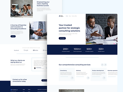 ApexReach - Consulting Firm Website design designagency inspiration project ui ux websitedesign