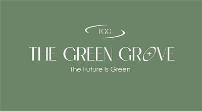 The Green Grove branding design graphic design illustration logo
