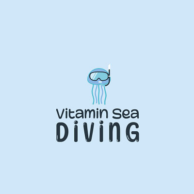 Logo for a diving company diving company logo logo design ocean sea