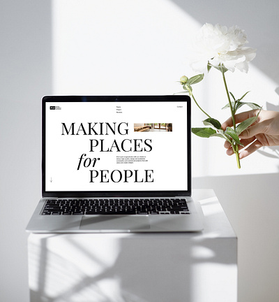 Redesign Making places for people business buttons design designprocess header illustration lending minimalism typography ui web design