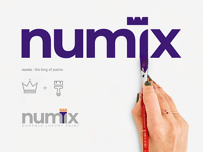 Numix — logo identity design