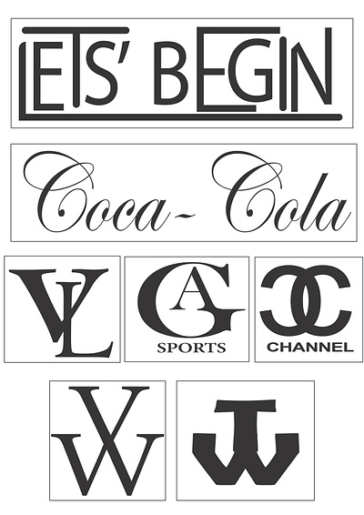 Logos graphic design