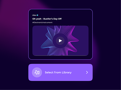 Audiodrop: Where sound and visuals create a new experience! 3d animation app branding generated animation ios motion graphics sound visualization