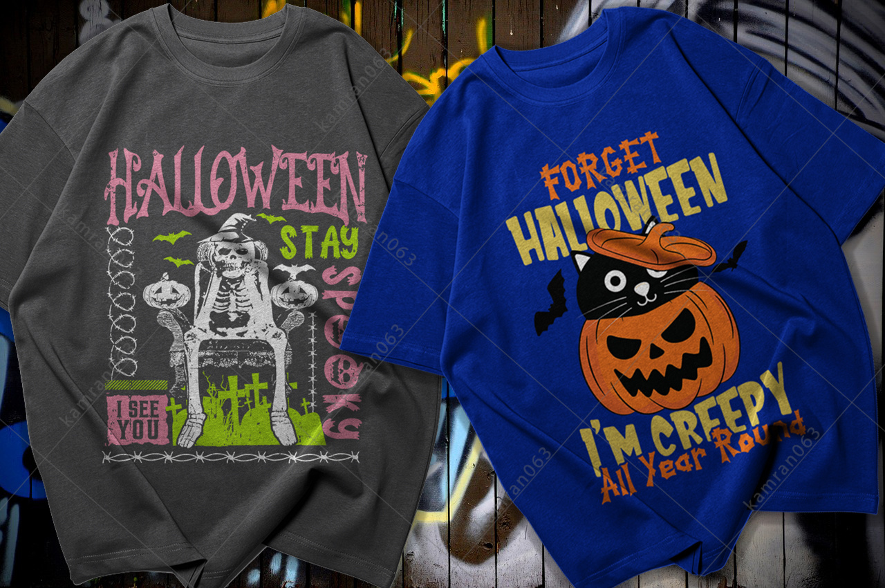 Halloween tshirt design by Md Kamran Miah on Dribbble