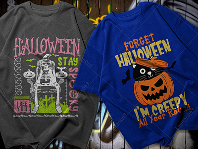 Halloween T Shirt Design designs, themes, templates and downloadable  graphic elements on Dribbble