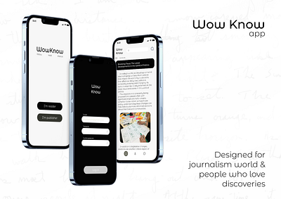 UX/UI Design for journalists app branding figma graphic design interface journalism prototype research ui ux uxui design webdesign