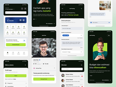 Fixit Mobile App app design mobile ui uiuxdesign ux