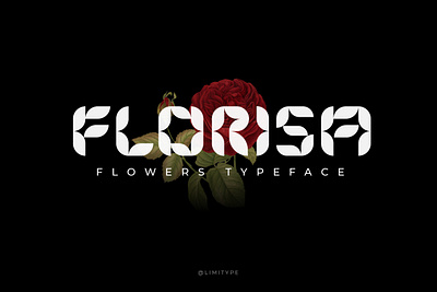 Florisa - Flowers Font beauty font decorative font display font flowers font free font modern font