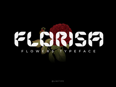 Florisa - Flowers Font beauty font decorative font display font flowers font free font modern font