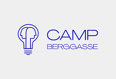 logo for psychological mastery camp branding design graphic design logo