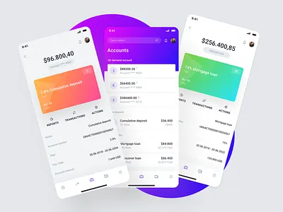 Mobile Banking UI Kit - Product Design Inspiration account app template bank banking card finance fintech inspiration mobile app payment paypal product design saas startup ui ui design ui kit ux wallet wise