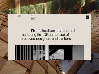 Pixelflakes—Architectural marketing architect clean design agency design studio engineering environmental hospitality interior design minimal real estate ui web webdesign website