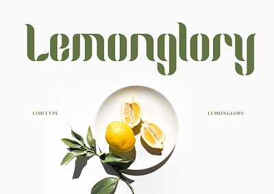 Lemonglory - Flowers Font fancy font