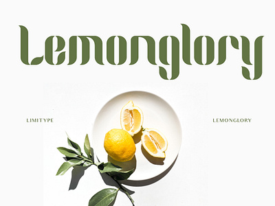 Lemonglory - Flowers Font fancy font