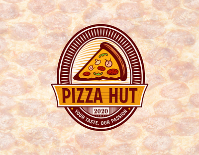 Pizza Hut Vintage Badge Logo Vector Illustration badge design badge logo badges branding design graphic design illustration logo pizza pizza logo pizza logos pizzaria vector vintage pizza