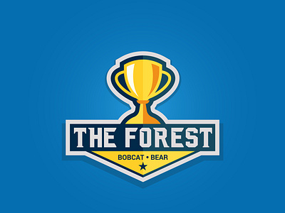 The Forest, Sports logo. 3d abastract logo branding design designer football golf graphic design icon illustration logo logo icon sports logo tournament