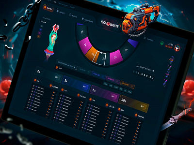 Casino Roulette - Web Interface bet design betting betting interface blackjack casino casino design cs go gambling igaming interface live casino online casino open case opening roulette design roulette interface slots design ui casino ux casino web casino design wheel design