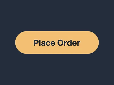 Button Micro Interaction Concept - Amazon Place Order amazon animation app design button micro animation place order ui design ux