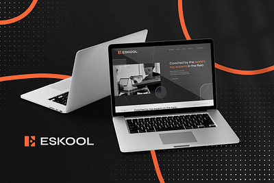 ESKOOL Website Design animation branding business website design elementor pro graphic design illustration ui