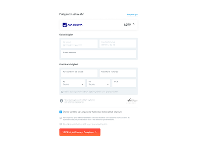 Checkout button checkout clean form illustration insurance minimal payment ui