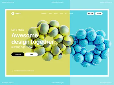 Web design: UX/UI design for New Fancy Website 3d animation business web crypto fintech homepage landing landing page landingpage personal site trading ui site web web design web site webdesign website
