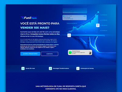 Landing page - Funil 10x lading ladingpage landing landing page pagina de venda web site