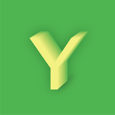 2019 Alphabet graphic design