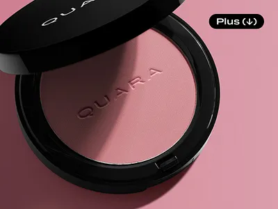 Cosmetic Powder Logo Mockup beauty brand business cosmetics download identity logo makeup mockup pixelbuddha powder psd