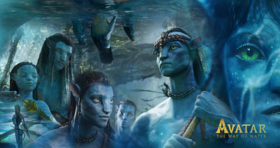 Avatar 2 Movie Poster Design design graphic design illustration poster