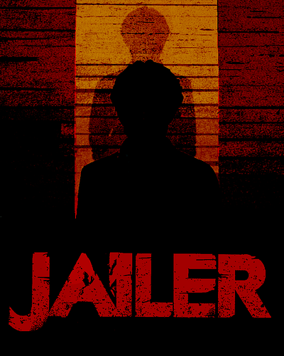 Jailer Movie Poster Design design graphic design illustration jailer movie poster