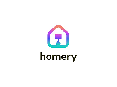 Homery - Where Style Meets Comfort! Logo and Brand Design 🎨 branding building design graphic design home house icon illustration logo logo design property ui