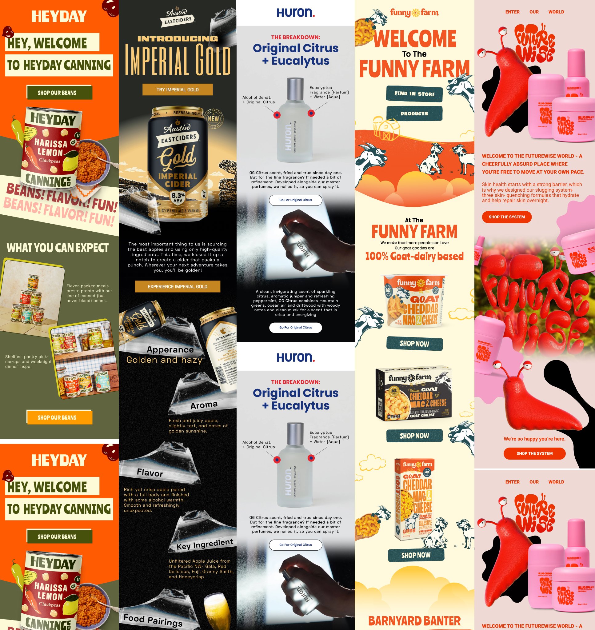 I will do klaviyo, mailchimp and newsletter template design uidesign