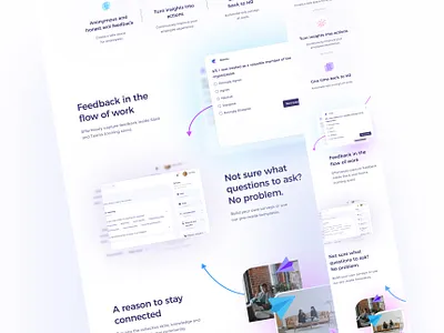 Bondu off-boarding platform Landing page branding design digital landing logo minimal product ui uidesign ux web
