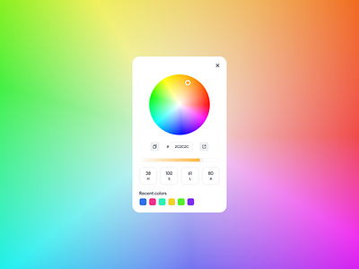 Color Wheel UI Design color wheel color wheel ui design colorful ui colour wheel colour wheel ui design modern ui ui ui design user interface web design
