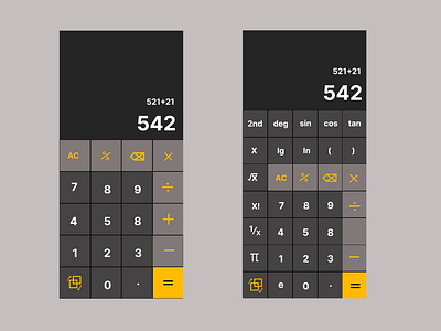 calculator_day4 dailyui ui