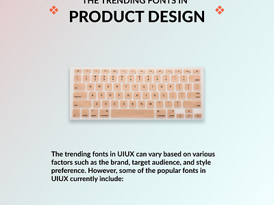RESEARCH (TRENDING FONTS IN PRODUCT DESIGN) graphic design info grapghic product design typographic design ui ux design