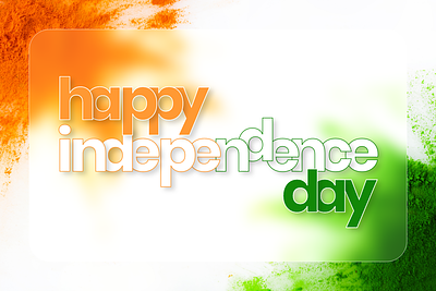 15th August || India Independence Day 15th august 3d adobe illustrator banner branding design digital art glassmorphism graphic design illustration independence day india ui vector