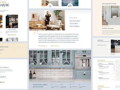 Wood-Mode Website Modules b2c blue boldworld design desktop desktop ui editorial figma gold homes interiors responsive ui ui design uiux ux web webdesign website website design wordpress