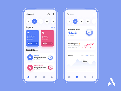 Management Mobile App design graphic design ui ux