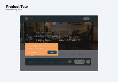 Product Tour (Daily UI Challenge Day 96) daily ui daily ui dailyui design ui uiux ux
