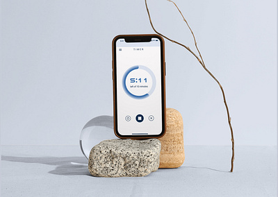 Pomodoro timer app coutdown timer dailyui design graphic design mobile app mobile design mockup pomodoro timer ui webdesign