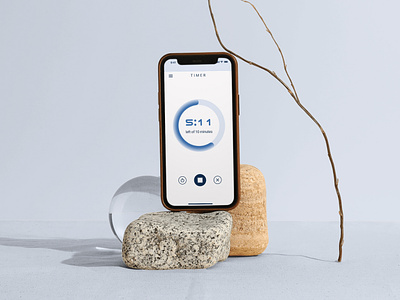 Pomodoro timer app coutdown timer dailyui design graphic design mobile app mobile design mockup pomodoro timer ui webdesign