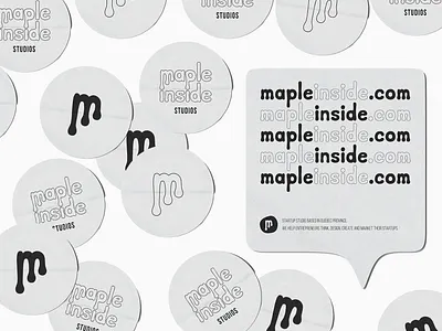 Maple Inside - Rebranding adobe illustrator agency black and white branding canadian full rebranding graphic design icon icon set identity illustration line art logo logo design maple syrup project rebranding startup typography vector