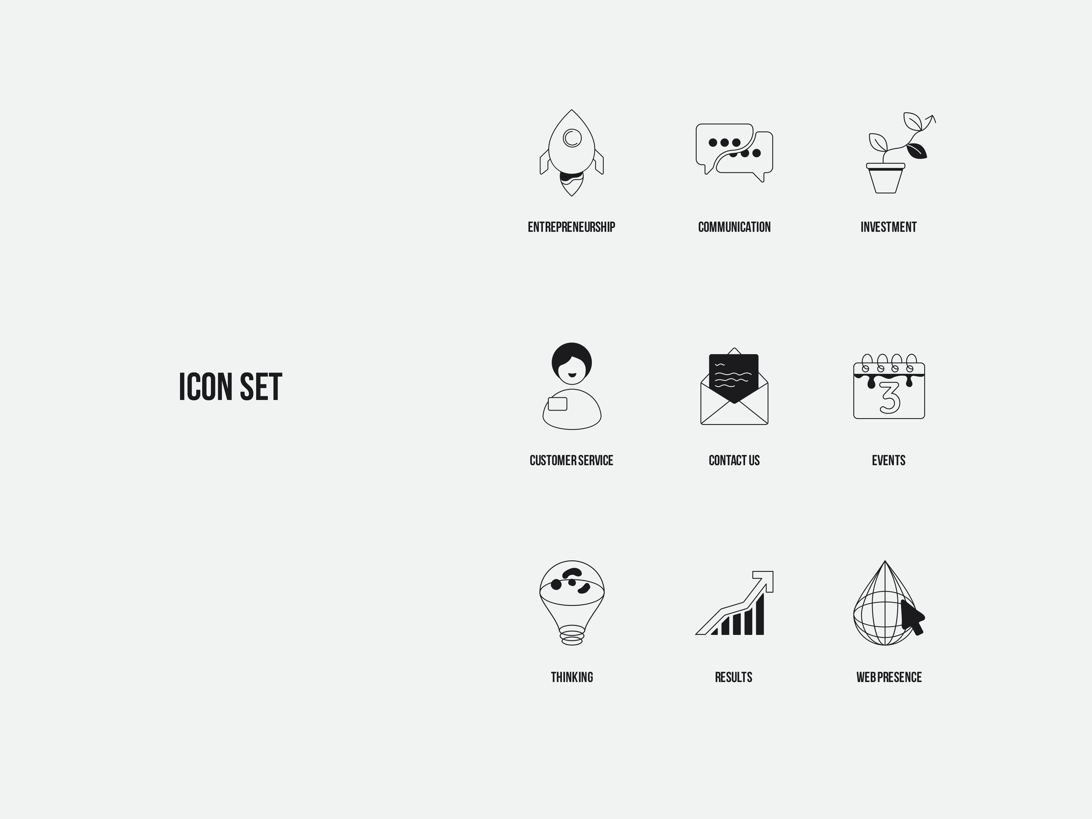 Maple Inside - General Icon Set adobe illustrator agency black and white branding custom icons design graphic design icon pack icon set icons illustration line art line icons maple syrup rebranding vector