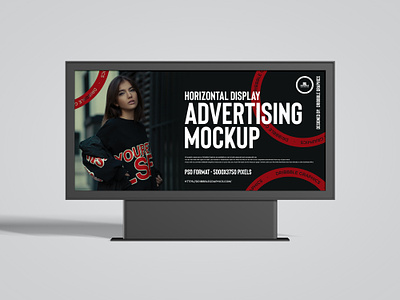 Free Outdoor Advertising Mockup advertising mockup