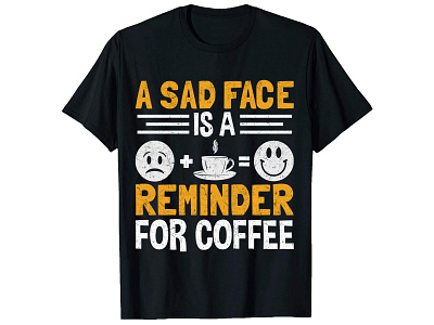 A Sad Face Is A Reminder, Feeling T-Shirt Design. bulk t shirt design custom shirt design custom t shirt custom t shirt design graphic t shirt design illustration photoshop t shirt photoshop t shirt design t shirt design t shirt design software trendy shirt design trendy t shirt trendy t shirt design typography shirt design typography t shirt typography t shirt design